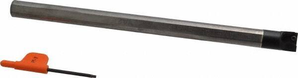 Kennametal - 15.24mm Min Bore Diam, 203.2mm OAL, 1/2" Shank Diam, E-STFP Indexable Boring Bar - TP.. Insert, Screw Holding Method - USA Tool & Supply
