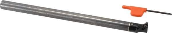 Kennametal - 18.54mm Min Bore Diam, 203.2mm OAL, 1/2" Shank Diam, E-SDUP Indexable Boring Bar - DP.. Insert, Screw Holding Method - USA Tool & Supply