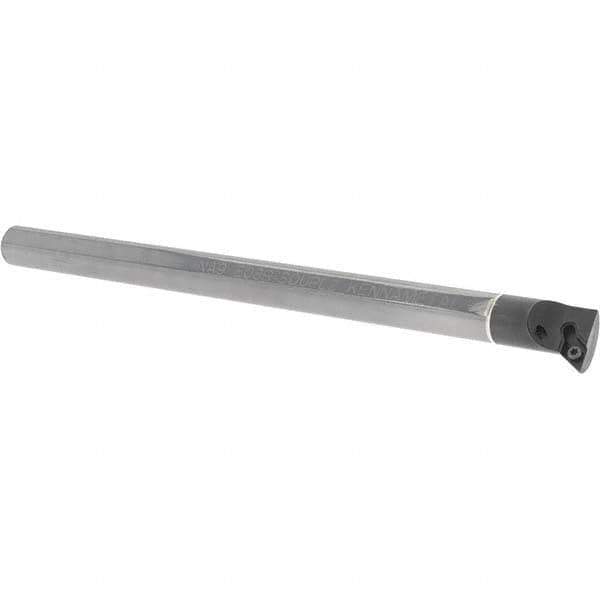 Kennametal - 18.54mm Min Bore Diam, 203.2mm OAL, 1/2" Shank Diam, E-SDUP Indexable Boring Bar - DP.. Insert, Screw Holding Method - USA Tool & Supply