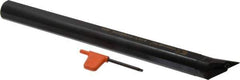 Kennametal - 32.66mm Min Bore Diam, 304.8mm OAL, 1" Shank Diam, A-SVMB Indexable Boring Bar - VB.. Insert, Screw Holding Method - USA Tool & Supply