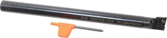 Kennametal - 23.62mm Min Bore Diam, 254mm OAL, 3/4" Shank Diam, A-STLC Indexable Boring Bar - TC.. Insert, Screw Holding Method - USA Tool & Supply