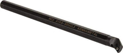 Kennametal - 21.59mm Min Bore Diam, 254mm OAL, 5/8" Shank Diam, A-SDUC Indexable Boring Bar - DC.. Insert, Screw Holding Method - USA Tool & Supply