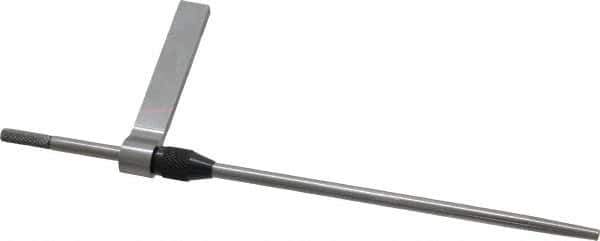 Starrett - 6 Inch Long, Height Gage Depth Gage Attachment - For Use with Starrett Digital Electronic Height Gage No. 250, Starrett Digital Electronic Height Gage No. 751 - USA Tool & Supply