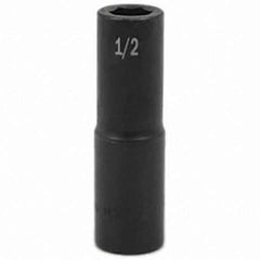 SK - Impact Socket - 1/2"DR 1/2" DEEP IMPACT SOCKET - USA Tool & Supply