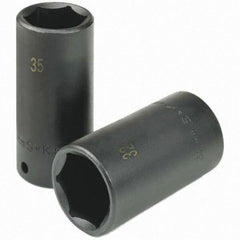 SK - Impact Socket - 1/2"DR 9/16" DEEP IMPACT SOCKET - USA Tool & Supply