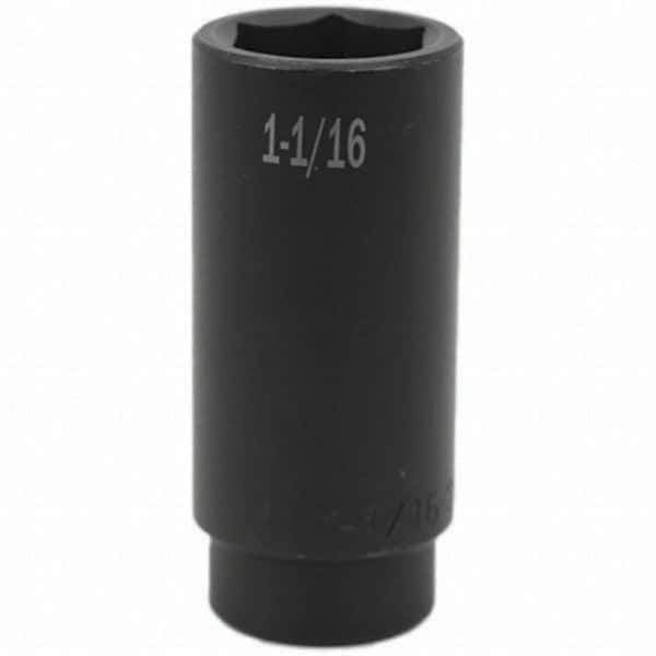 SK - Impact Socket - 1/2"DR 1-1/16" DEEP IMPACT SOCKET - USA Tool & Supply