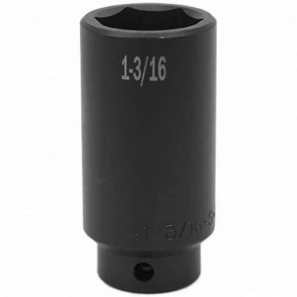 SK - Impact Socket - 1/2"DR 1-3/16" DEEP IMPACT SOCKET - USA Tool & Supply