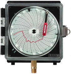 Dickson - -22 to 122°F, 7 Day Recording Time Chart - 500 PSI, Use with Dickson Temptrace II - USA Tool & Supply