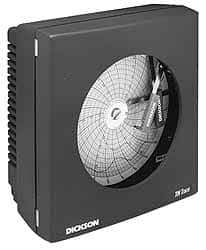 Dickson - 7 Day Recording Time Chart - Use with 4 Inch Temperature and Humidity Recorders - USA Tool & Supply