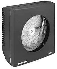 Dickson - 7 Day Recording Time Chart - Use with 4 Inch Temperature and Humidity Recorders - USA Tool & Supply