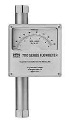 King - 2" Flange Port Stainless Steel Flowmeter - 1500 Max psi, 100 GPM, 316 Stainless Steel - USA Tool & Supply