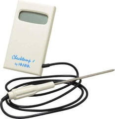 Hanna Instruments - -50 to 150°C, Accurate Pocket Thermometer - Accurate to ±0.3, ±0.5°C - USA Tool & Supply