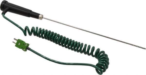 Hanna Instruments - to 570°F, Air and Gas, Thermocouple Probe - 20 Sec Response Time - USA Tool & Supply