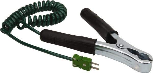 Hanna Instruments - to 390°F, Clamp, Thermocouple Probe - 8 Sec Response Time - USA Tool & Supply
