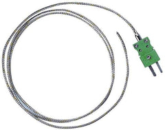 Hanna Instruments - to 900°F, Wire, Thermocouple Probe - 1 Sec Response Time - USA Tool & Supply