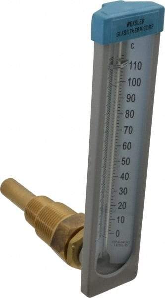 WGTC - 20 to 240°F, Submarine Thermometer - 2 Inch Stem Length - USA Tool & Supply