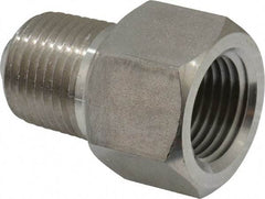 Made in USA - 1/2 Thread, 2,0000 Max psi, Pressure Snubber - Water and Light Oil, 303 Material Grade - USA Tool & Supply