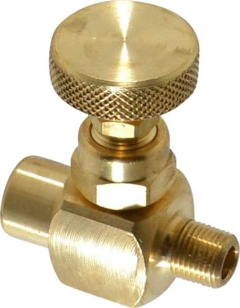 Made in USA - Needle Valve - Brass Valve - USA Tool & Supply