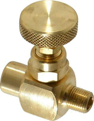 Made in USA - Needle Valve - Brass Valve - USA Tool & Supply
