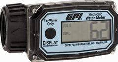 GPI - Economy Flowmeter - 300 Max psi, 3 to 30 GPM, Nylon - USA Tool & Supply