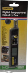 General - 32 to 122°F, 25 to 95% Humidity Range, Thermo-Hygrometer - 5% Relative Humidity Accuracy - USA Tool & Supply