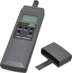 General - 14 to 122°F, 5 to 95% Humidity Range, Thermo-Hygrometer - 3% Relative Humidity Accuracy - USA Tool & Supply