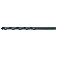 F RHS / RHC HSS 118 Degree Radial Point General Purpose Taper Length Drill - Steam Oxide - Exact Industrial Supply