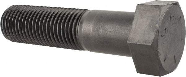 Value Collection - 1-1/2 - 6 UNC, 6" Length Under Head Hex Head Cap Screw - Partially Threaded, Grade 8 Alloy Steel, Uncoated, 2-1/4" Hex - USA Tool & Supply