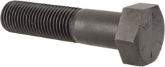 Value Collection - 1-1/2 - 6 UNC, 6-1/2" Length Under Head Hex Head Cap Screw - Partially Threaded, Grade 8 Alloy Steel, Uncoated, 2-1/4" Hex - USA Tool & Supply