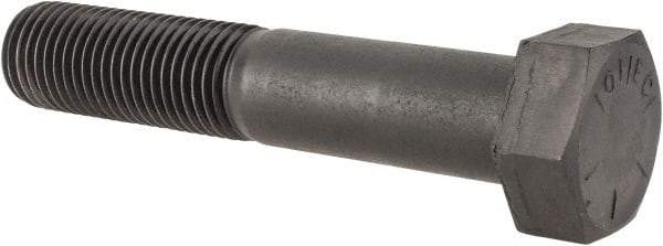 Value Collection - 1-1/2 - 6 UNC, 8" Length Under Head Hex Head Cap Screw - Partially Threaded, Grade 8 Alloy Steel, Uncoated, 2-1/4" Hex - USA Tool & Supply