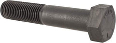 Value Collection - 1-1/2 - 6 UNC, 8" Length Under Head Hex Head Cap Screw - Partially Threaded, Grade 8 Alloy Steel, Uncoated, 2-1/4" Hex - USA Tool & Supply