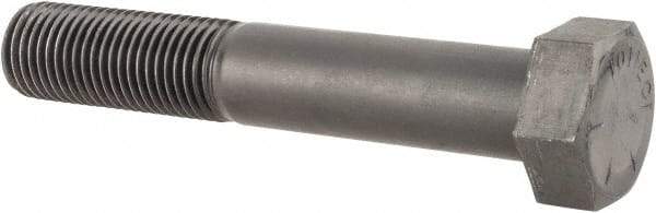 Value Collection - 1-1/2 - 6 UNC, 9" Length Under Head Hex Head Cap Screw - Partially Threaded, Grade 8 Alloy Steel, Uncoated, 2-1/4" Hex - USA Tool & Supply