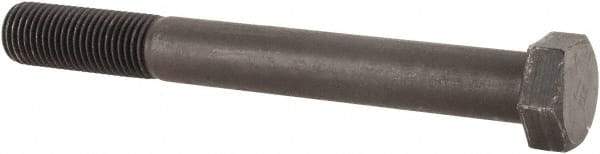 Value Collection - 1-1/8 - 7 UNC, 14" Length Under Head Hex Head Cap Screw - Partially Threaded, Grade 8 Alloy Steel, Uncoated, 1-11/16" Hex - USA Tool & Supply