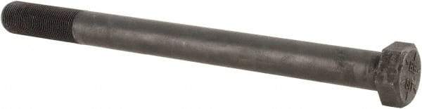 Value Collection - 1-1/8 - 12 UNF, 14" Length Under Head Hex Head Cap Screw - Partially Threaded, Grade 8 Alloy Steel, Uncoated, 1-11/16" Hex - USA Tool & Supply