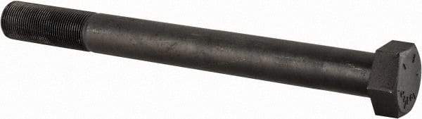 Value Collection - 1-1/4 - 12 UNF, 13" Length Under Head Hex Head Cap Screw - Partially Threaded, Grade 8 Alloy Steel, Uncoated, 1-7/8" Hex - USA Tool & Supply
