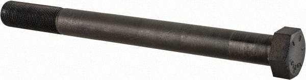 Value Collection - 1-1/4 - 12 UNF, 14" Length Under Head Hex Head Cap Screw - Partially Threaded, Grade 8 Alloy Steel, Uncoated, 1-7/8" Hex - USA Tool & Supply