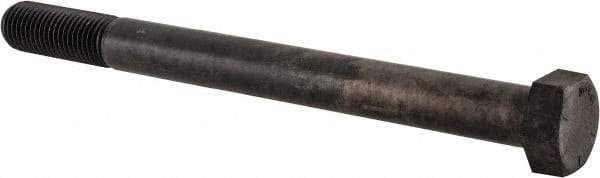 Value Collection - 1-3/8 - 6 UNC, 16" Length Under Head Hex Head Cap Screw - Partially Threaded, Grade 8 Alloy Steel, Uncoated, 2-1/16" Hex - USA Tool & Supply