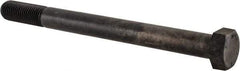 Value Collection - 1-3/8 - 6 UNC, 16" Length Under Head Hex Head Cap Screw - Partially Threaded, Grade 8 Alloy Steel, Uncoated, 2-1/16" Hex - USA Tool & Supply