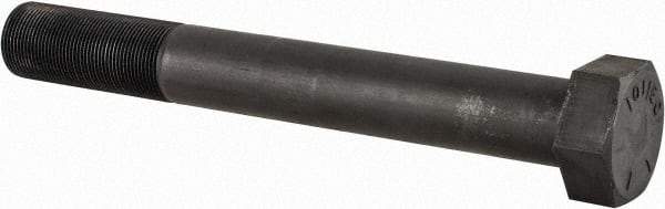 Value Collection - 1-1/2 - 12 UNF, 12" Length Under Head Hex Head Cap Screw - Partially Threaded, Grade 8 Alloy Steel, Uncoated, 2-1/4" Hex - USA Tool & Supply