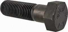 Value Collection - 1-3/4 - 5 UNC, 6" Length Under Head Hex Head Cap Screw - Partially Threaded, Grade 8 Alloy Steel, Uncoated, 2-5/8" Hex - USA Tool & Supply