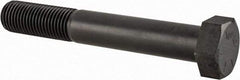 Value Collection - 1-3/4 - 5 UNC, 12" Length Under Head Hex Head Cap Screw - Partially Threaded, Grade 8 Alloy Steel, Uncoated, 2-5/8" Hex - USA Tool & Supply