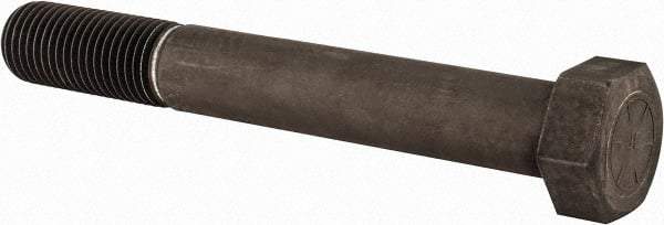 Value Collection - 1-3/4 - 5 UNC, 13" Length Under Head Hex Head Cap Screw - Partially Threaded, Grade 8 Alloy Steel, Uncoated, 2-5/8" Hex - USA Tool & Supply