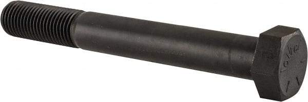 Value Collection - 1-3/4 - 5 UNC, 14" Length Under Head Hex Head Cap Screw - Partially Threaded, Grade 8 Alloy Steel, Uncoated, 2-5/8" Hex - USA Tool & Supply