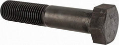 Value Collection - 2 - 4-1/2 UNC, 10" Length Under Head Hex Head Cap Screw - Partially Threaded, Grade 8 Alloy Steel, Uncoated, 3" Hex - USA Tool & Supply