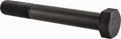 Value Collection - 2 - 4-1/2 UNC, 15" Length Under Head Hex Head Cap Screw - Partially Threaded, Grade 8 Alloy Steel, Uncoated, 3" Hex - USA Tool & Supply