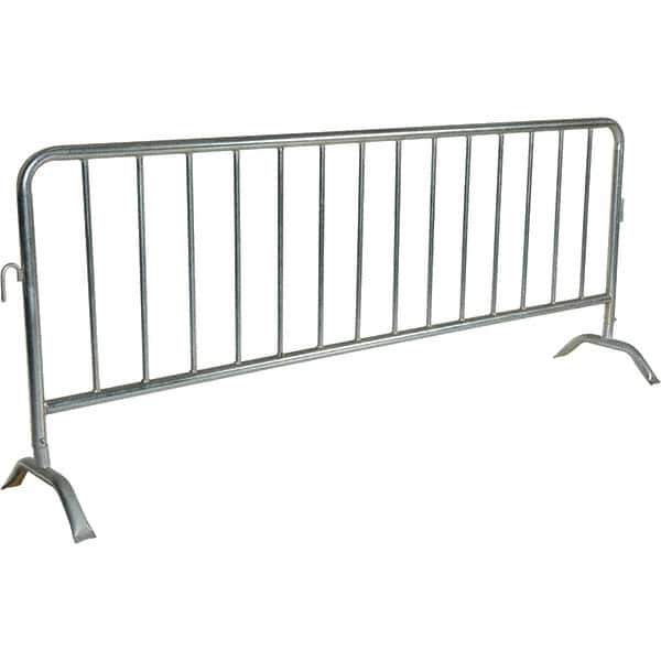 Vestil - Railing Barriers Type: Barricades Length (Inch): 98-5/8 - USA Tool & Supply