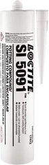 Loctite - 10.1 oz Cartridge Silicone - 0.33 min Working Time - USA Tool & Supply