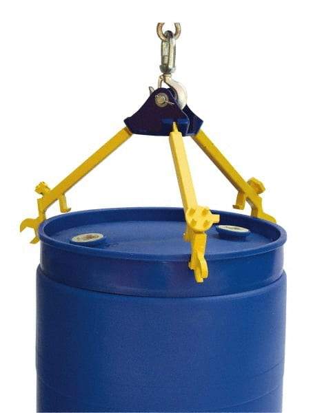 Vestil - 800 Lb Capacity Overhead Drum Lifter Lift Table - USA Tool & Supply