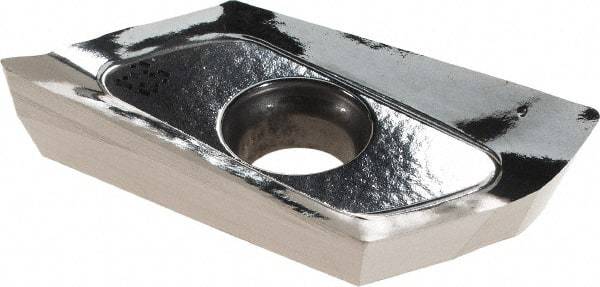 Iscar - HM90 APCR220608 P Grade IC28 Carbide Milling Insert - Uncoated, 0.2717" Thick, 0.8mm Corner Radius - USA Tool & Supply