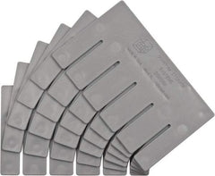 Quantum Storage - 8.3" Wide x 5" High, Gray Bin Divider - Use with DG91050 - USA Tool & Supply